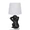15.25" Black Monkey Tabletop Lamp by Ashland®